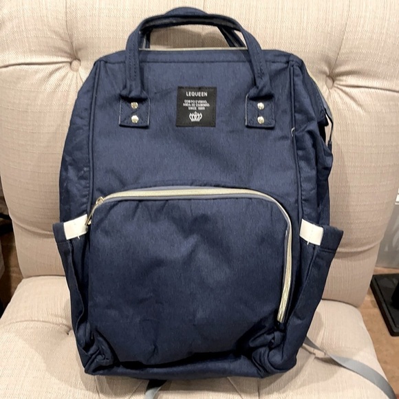 𝅺LEQUEEN Diaper Bag Backpack - Picture 3 of 13